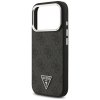 Etui Guess 4G Triangle Logo MagSafe do   iPhone 17 Pro czarny srebrny
